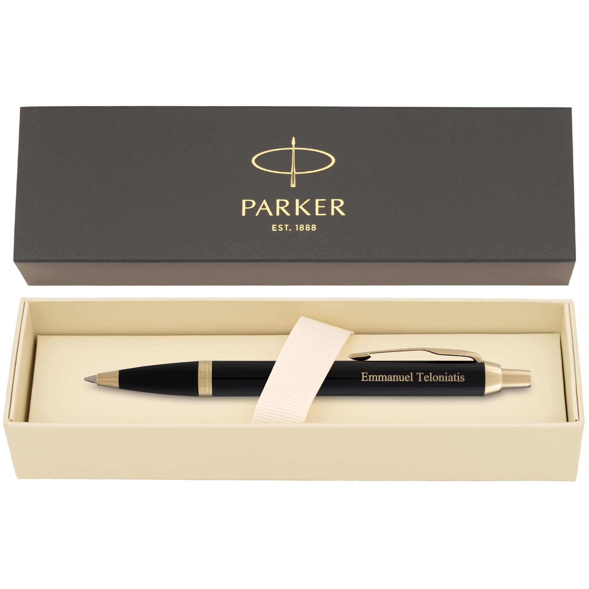 Amazon.com : Engraved Parker Pen | Personalized Parker IM Black